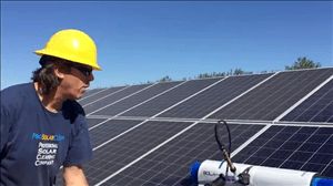 Solar Panel Cleaning Company Apple Valley California