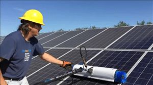 Solar Panel Cleaning Company Big Bear Lake California