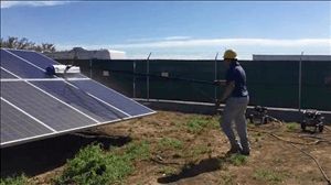 Solar Panel Cleaning Services Mt Baldy San Bernardino County 